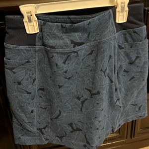 Athleta skort with lined short womens SIZE XS